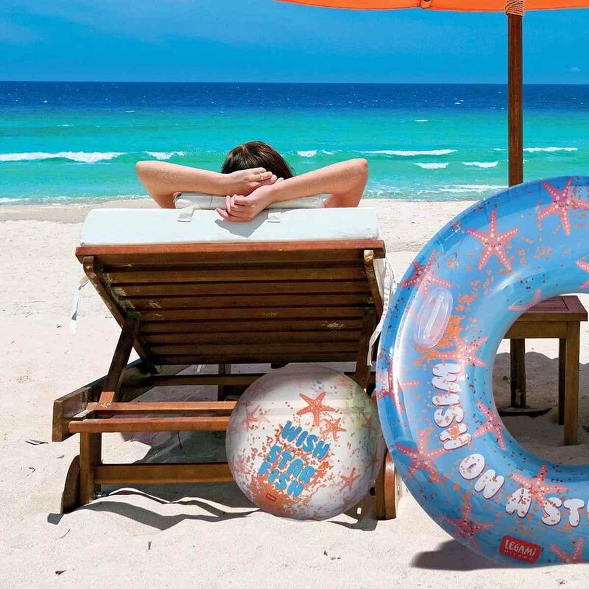 Legami - palla da spiaggia gonfiabile - glitter beach ball