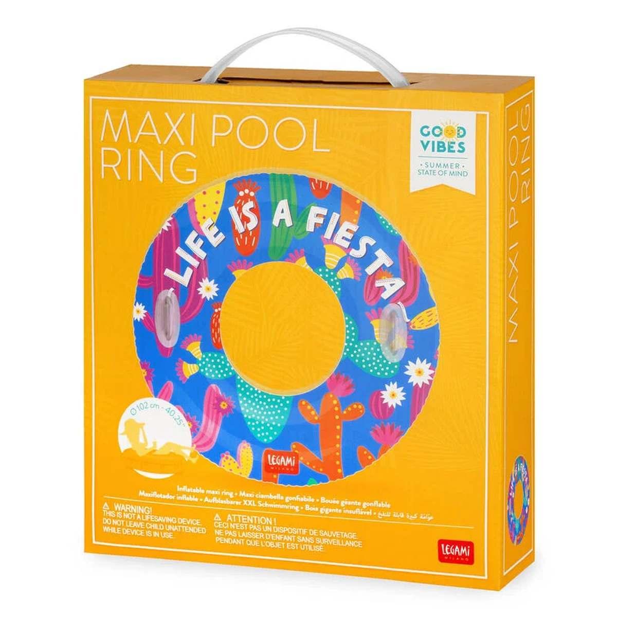Legami - maxi ciambella gonfiabile - maxi pool ring