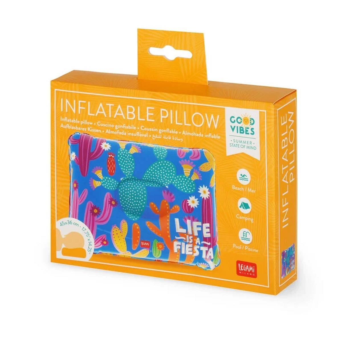 Legami - cuscino gonfiabile - inflatable pillow
