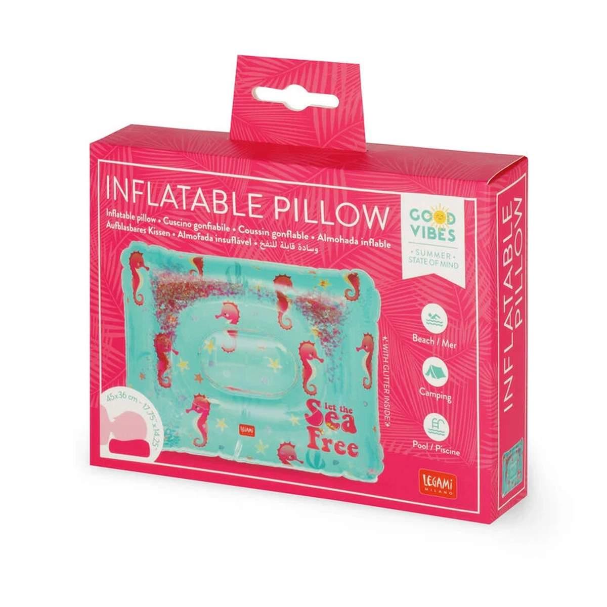Legami - cuscino gonfiabile - inflatable pillow