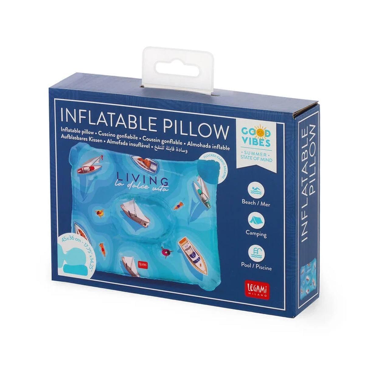 Legami - cuscino gonfiabile - inflatable pillow