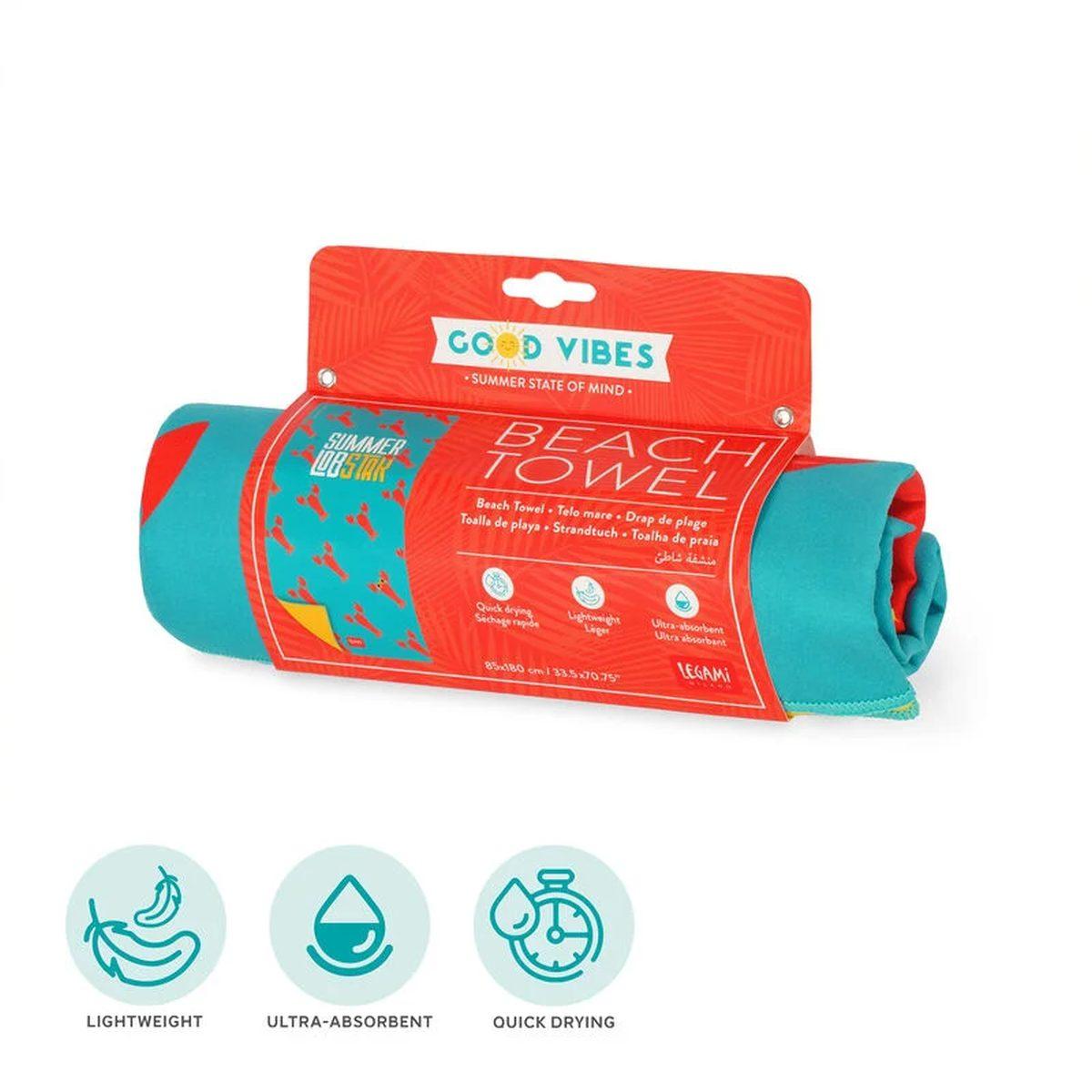Legami beach towel - telo mare 85 x 180 cm