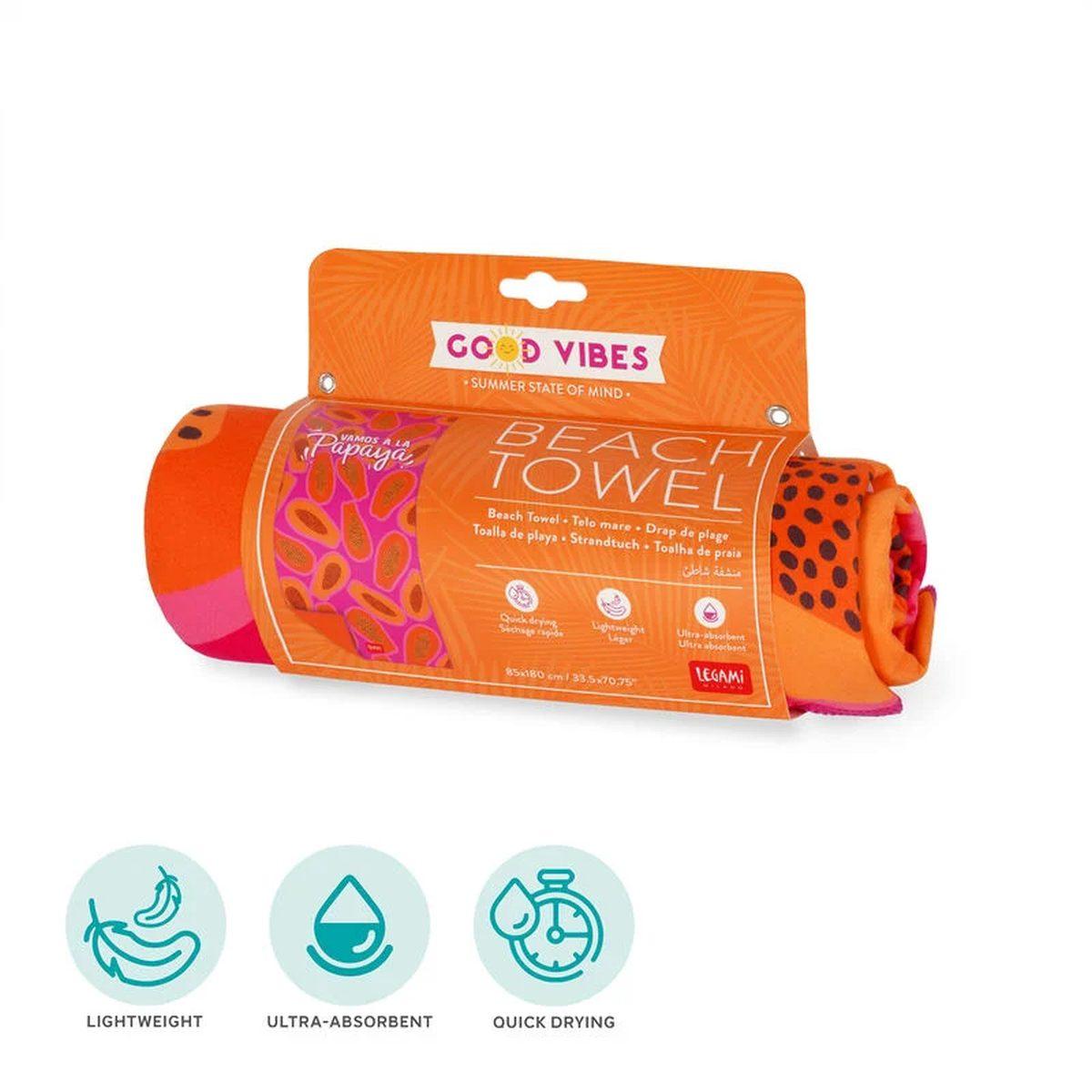 Legami beach towel - telo mare 85 x 180 cm