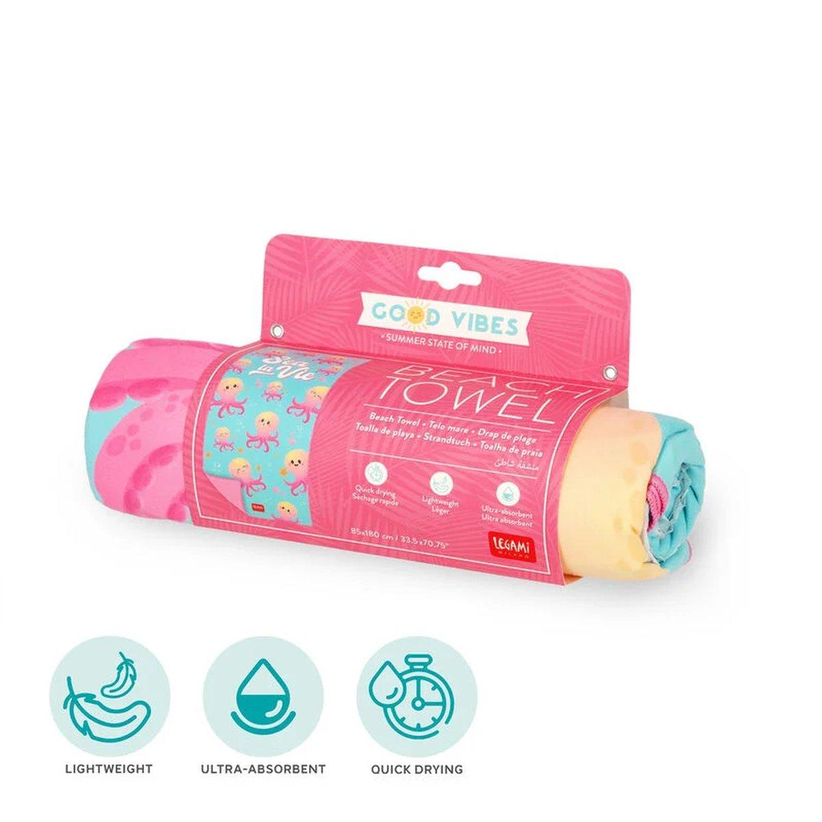 Legami beach towel - telo mare 85 x 180 cm