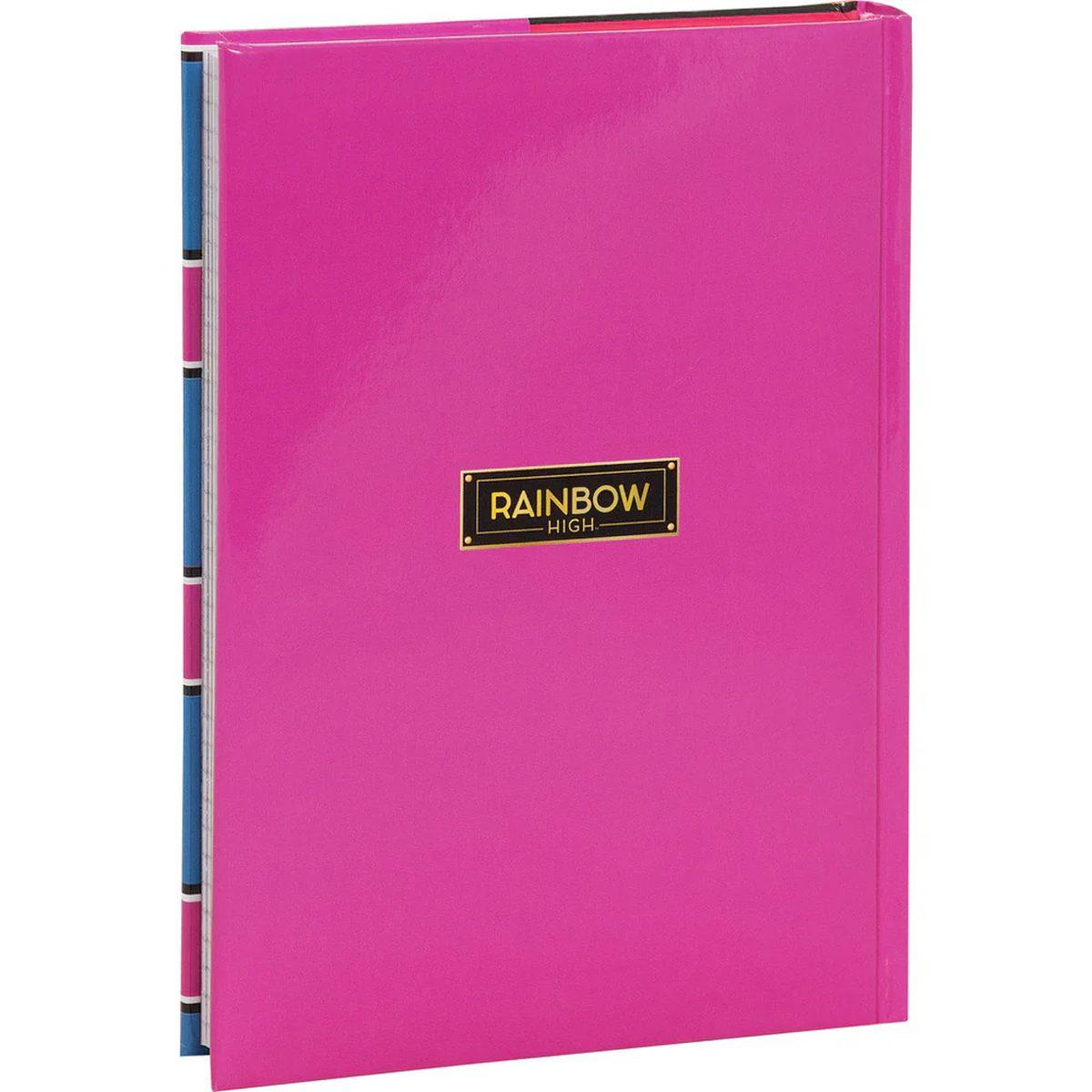 Fcp - diario 12 mesi 2024/25 - rainbow high - giornaliero non datato