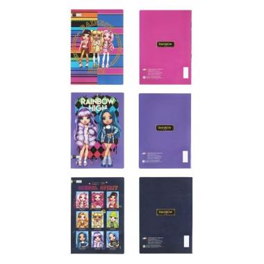 Fcp - maxi quaderno rainbow - 24+1 fg - 100 gr