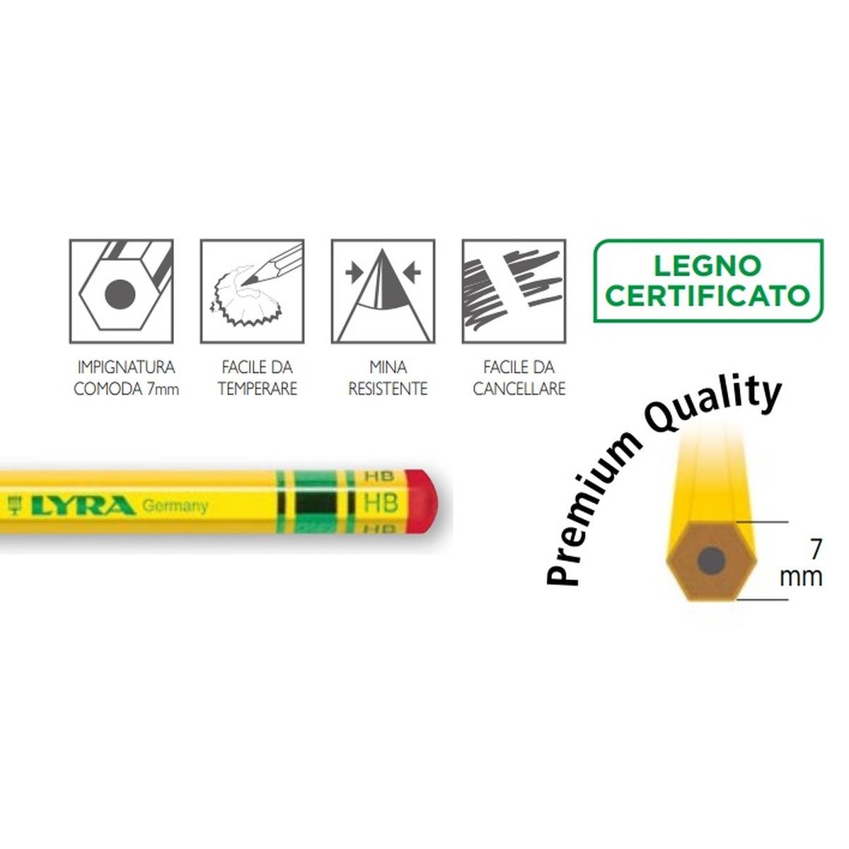 Lyra temagraph - matita di grafite di alta qualitÀ