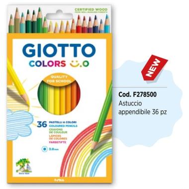 Pastelli giotto colors smile - Ø 0,3 mm - 36 pz