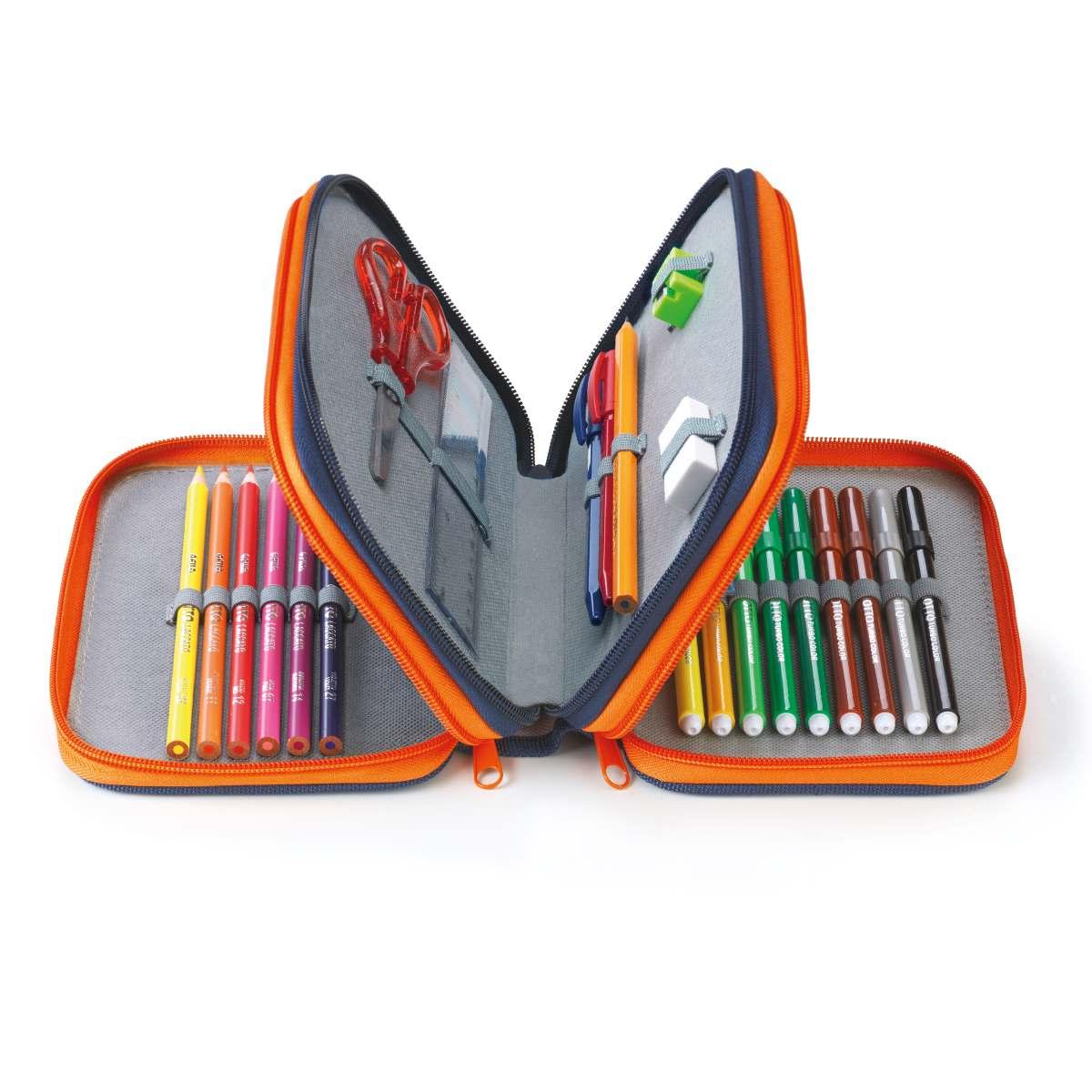 B-box astuccio 3 zip neon & pastel