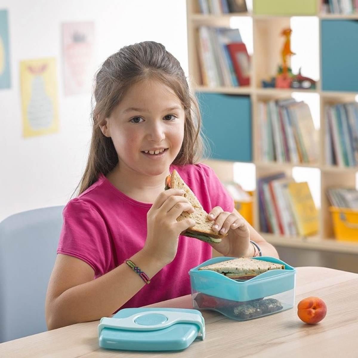 Maped lunch box porta vivande con scomparti origins chiusura 2 bracci