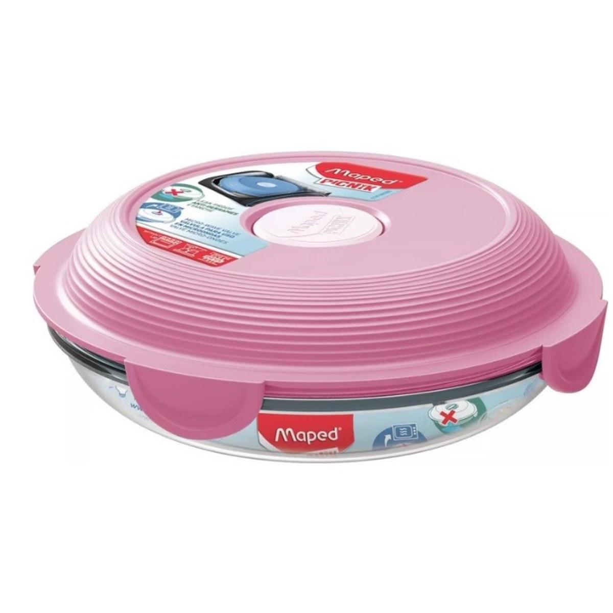 Maped picnik concept piatto da pranzo in vetro per adulti