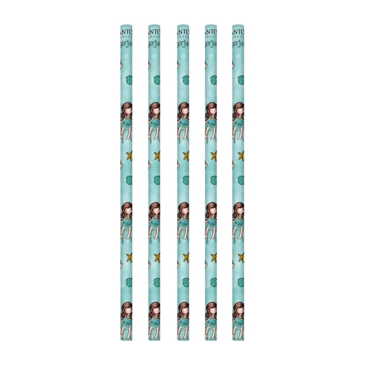 Santoro set of 5 pencils - matite gorjuss