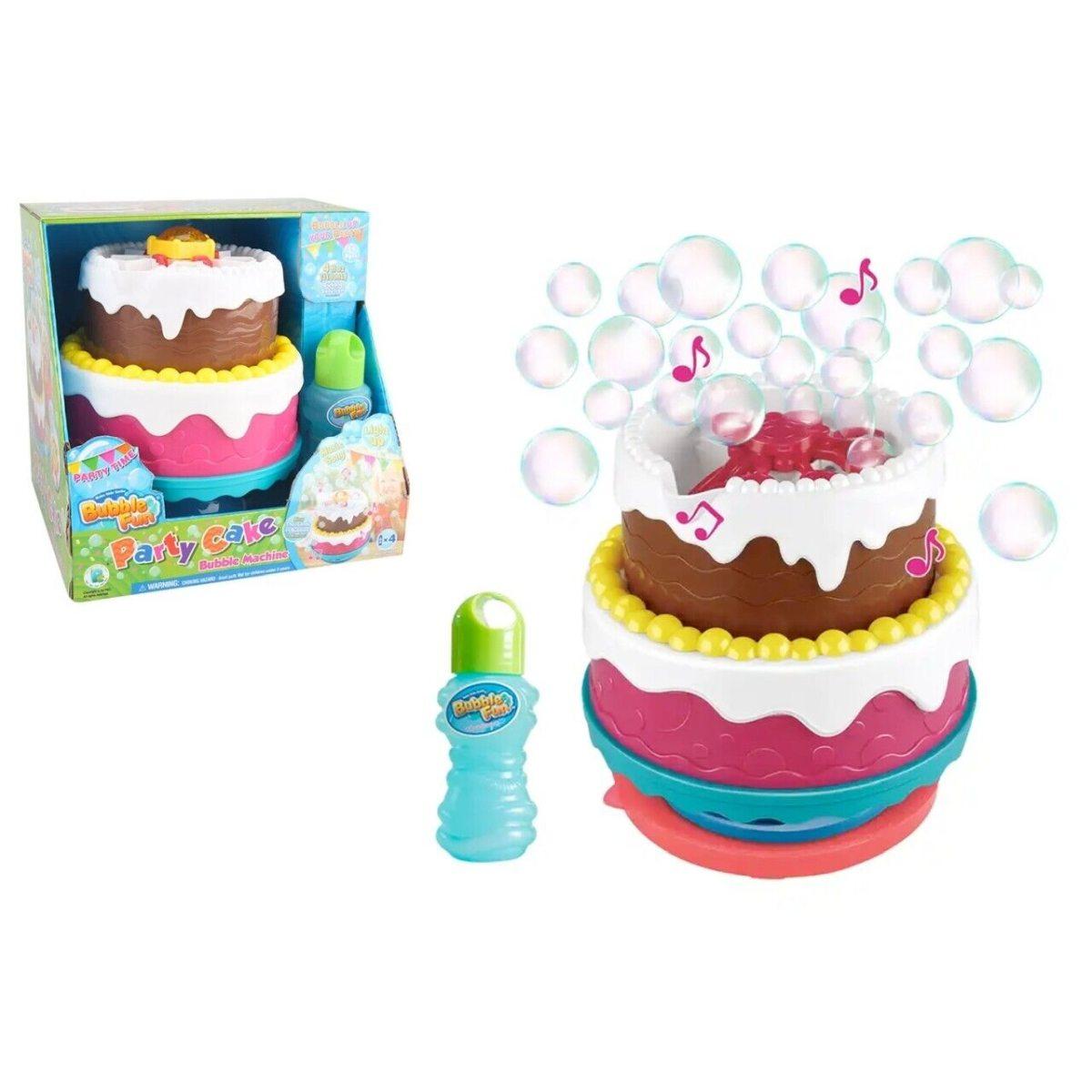 Macchina bolle party cake musicale