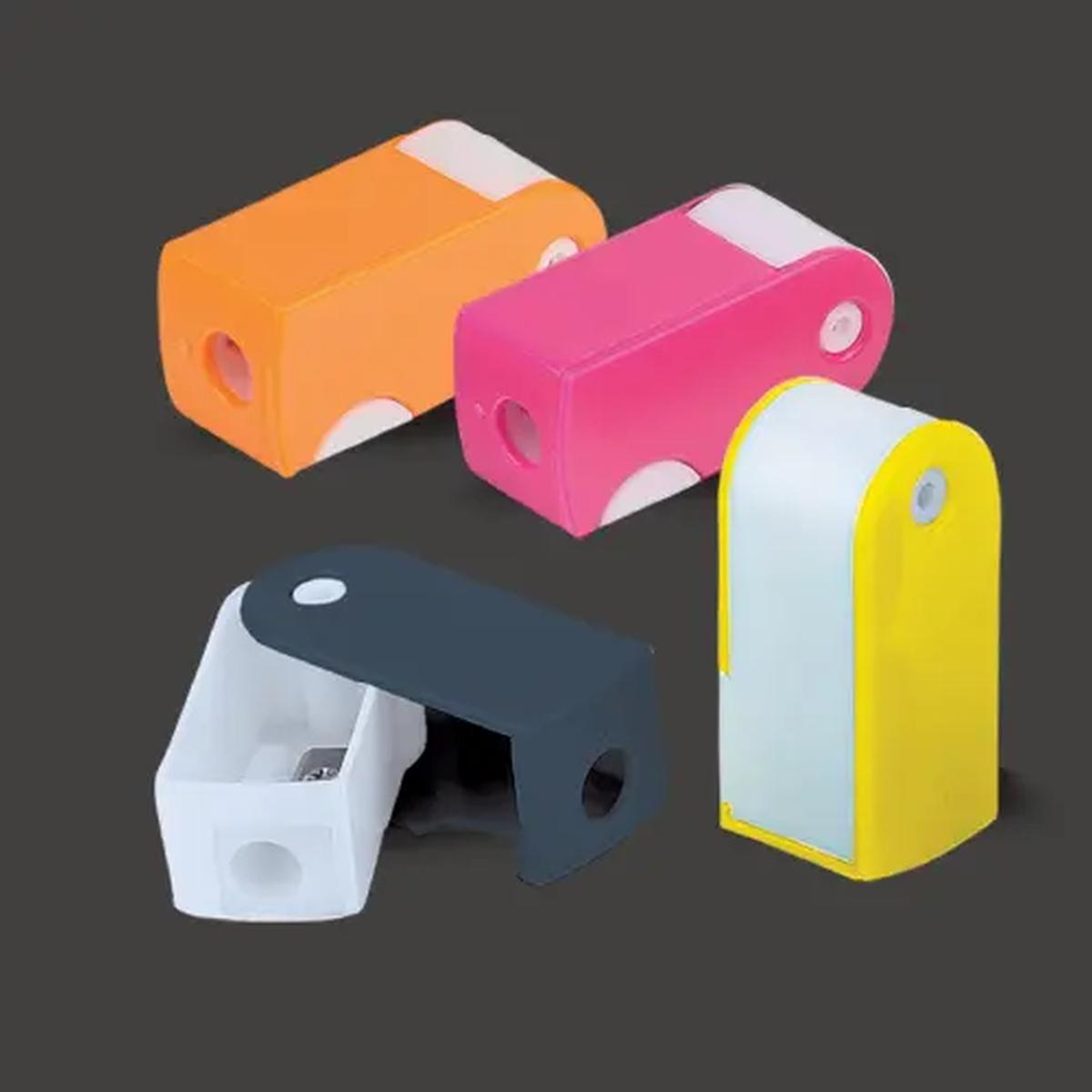 Temperino 1 foro tintaunita fluo