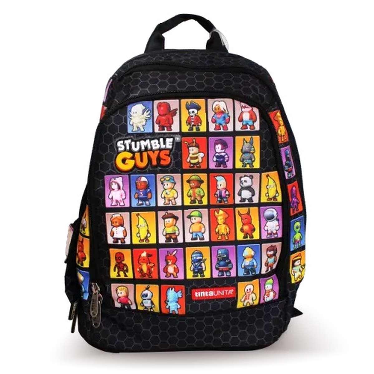 Tintaunita - zaino stumble guys - omaggio 3 bustine card