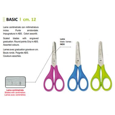 Arda - forbici basic centimetrate - 12 cm