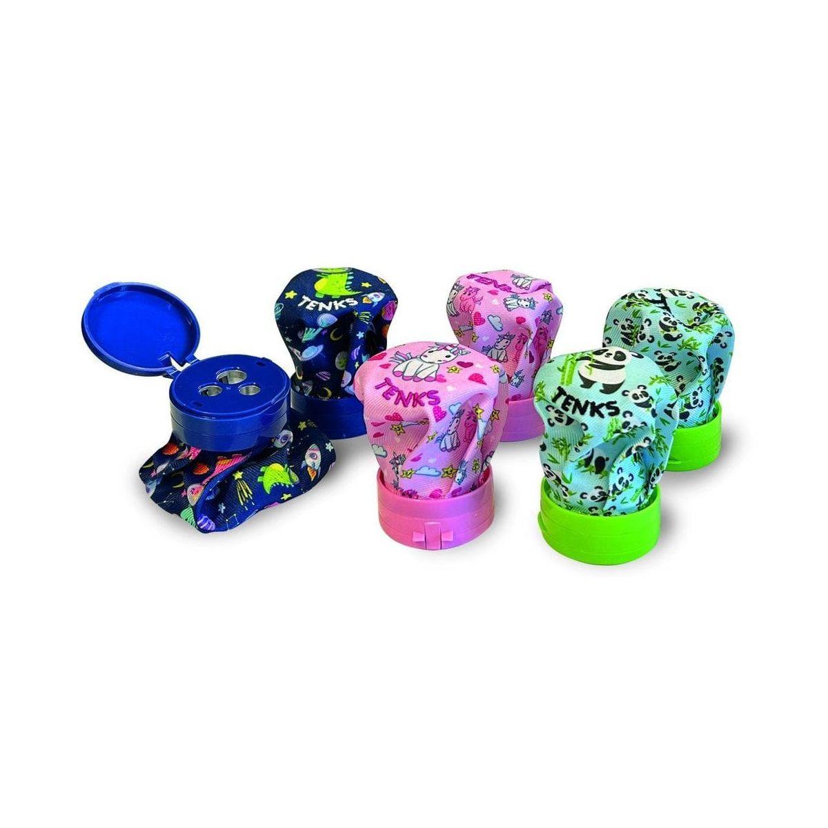 Arda - temperamatite tenks fancy con serbatoio in stoffa - 3 fori metall