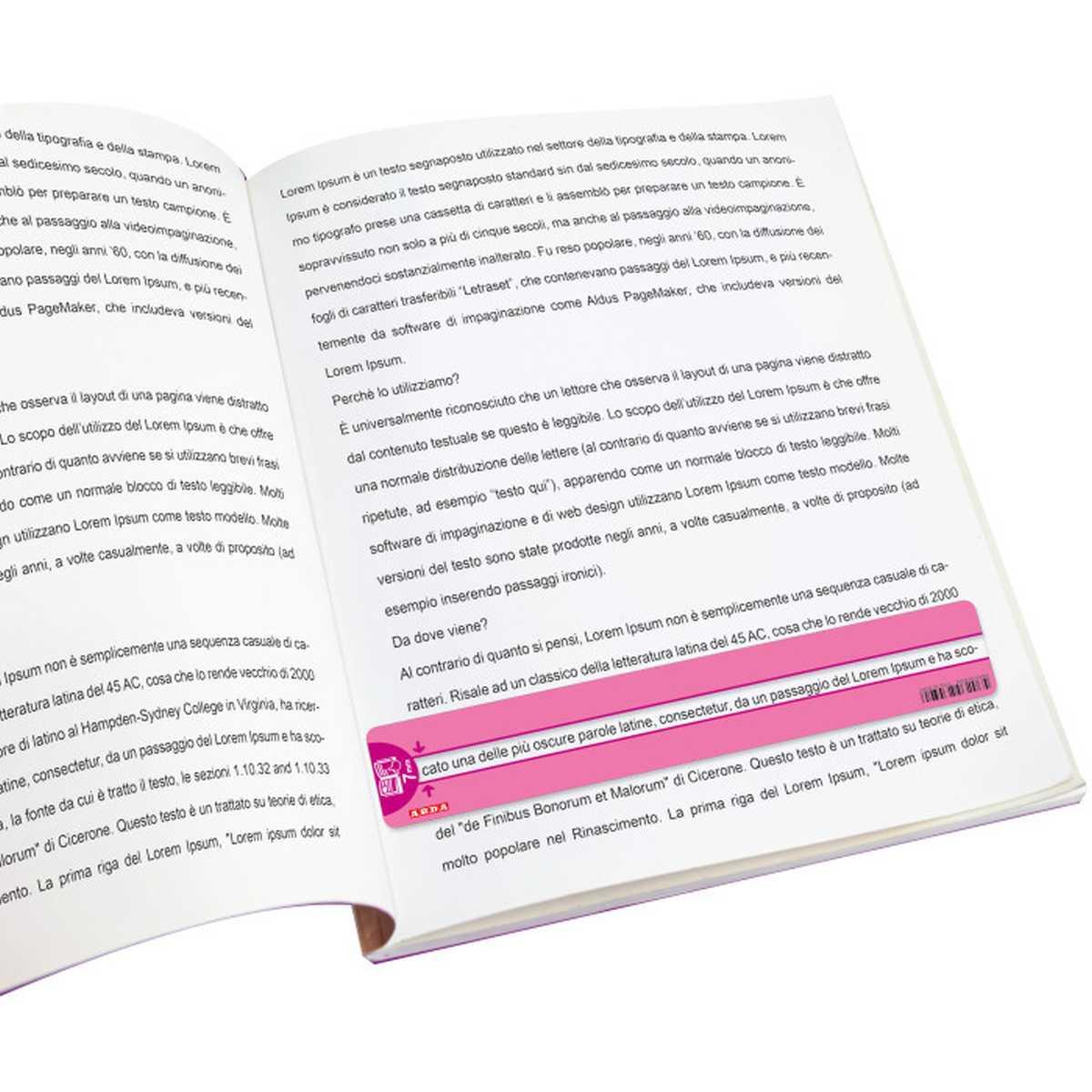 Arda - righello segna riga per lettura guidata