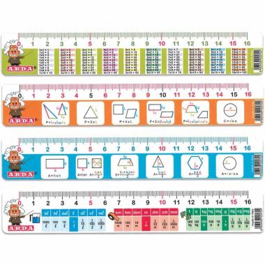 Arda - righello mathematics - 16 cm