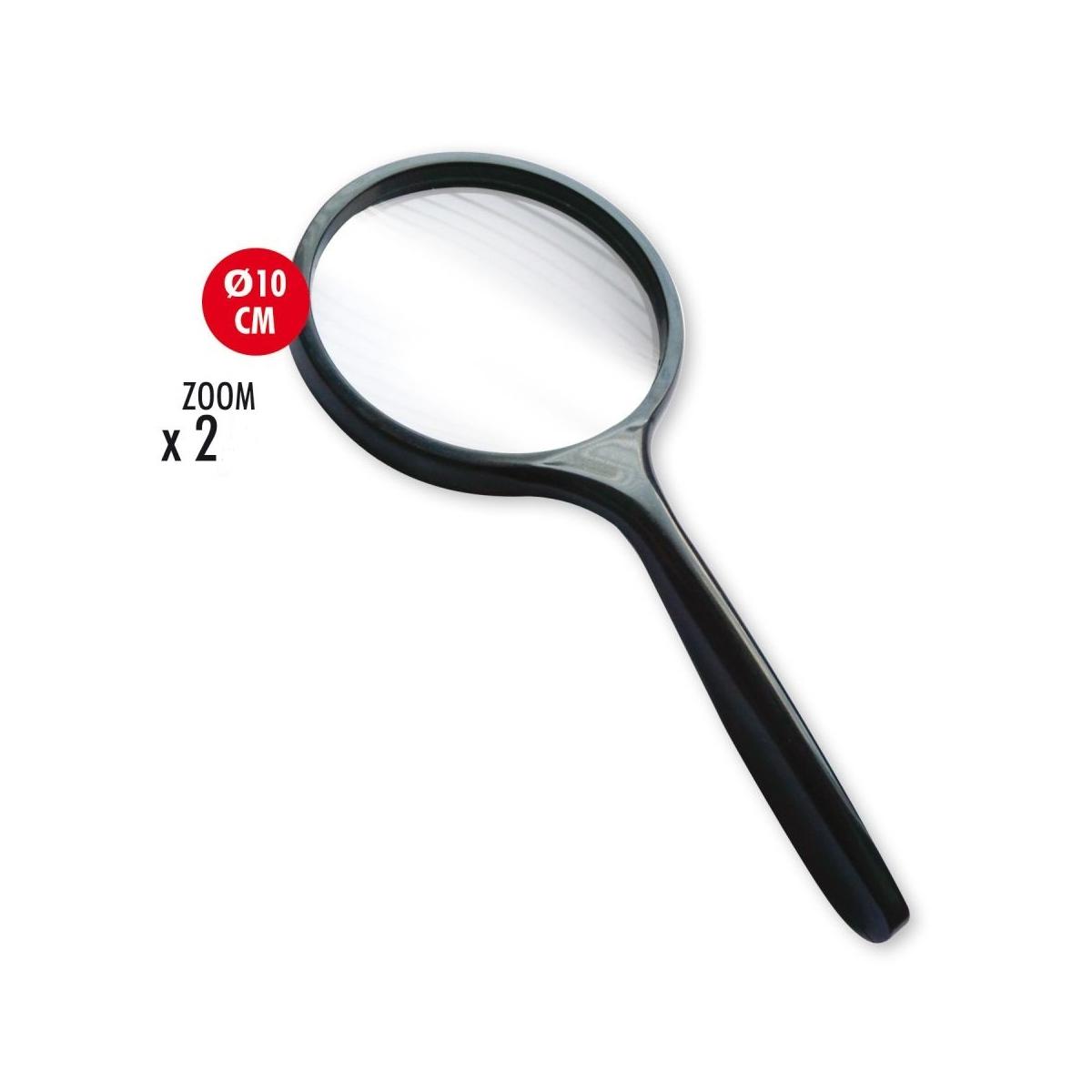 Arda - lente ingrandimento in vetro Ø 100 mm - zomm 2x