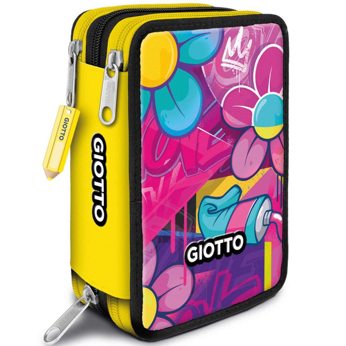Giotto astuccio 3 zip con corredo premium young street