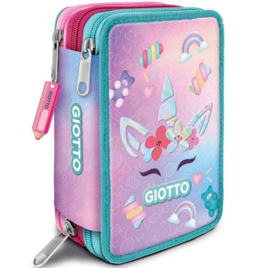 Giotto astuccio 3 zip con corredo premium candy fila