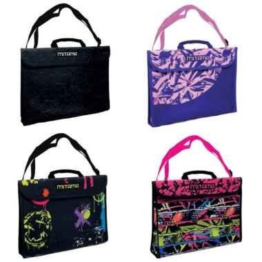 Mitama - valigetta in tessuto con tracolla a4