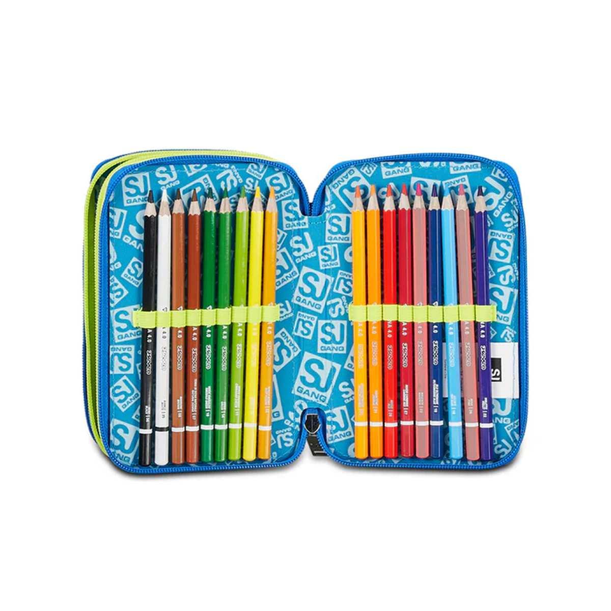 Sj gang - astuccio 3 zip boy