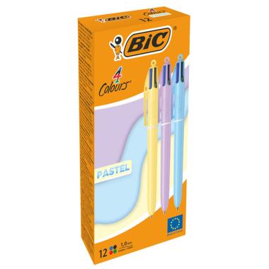Bic - penna 4 colours pastel