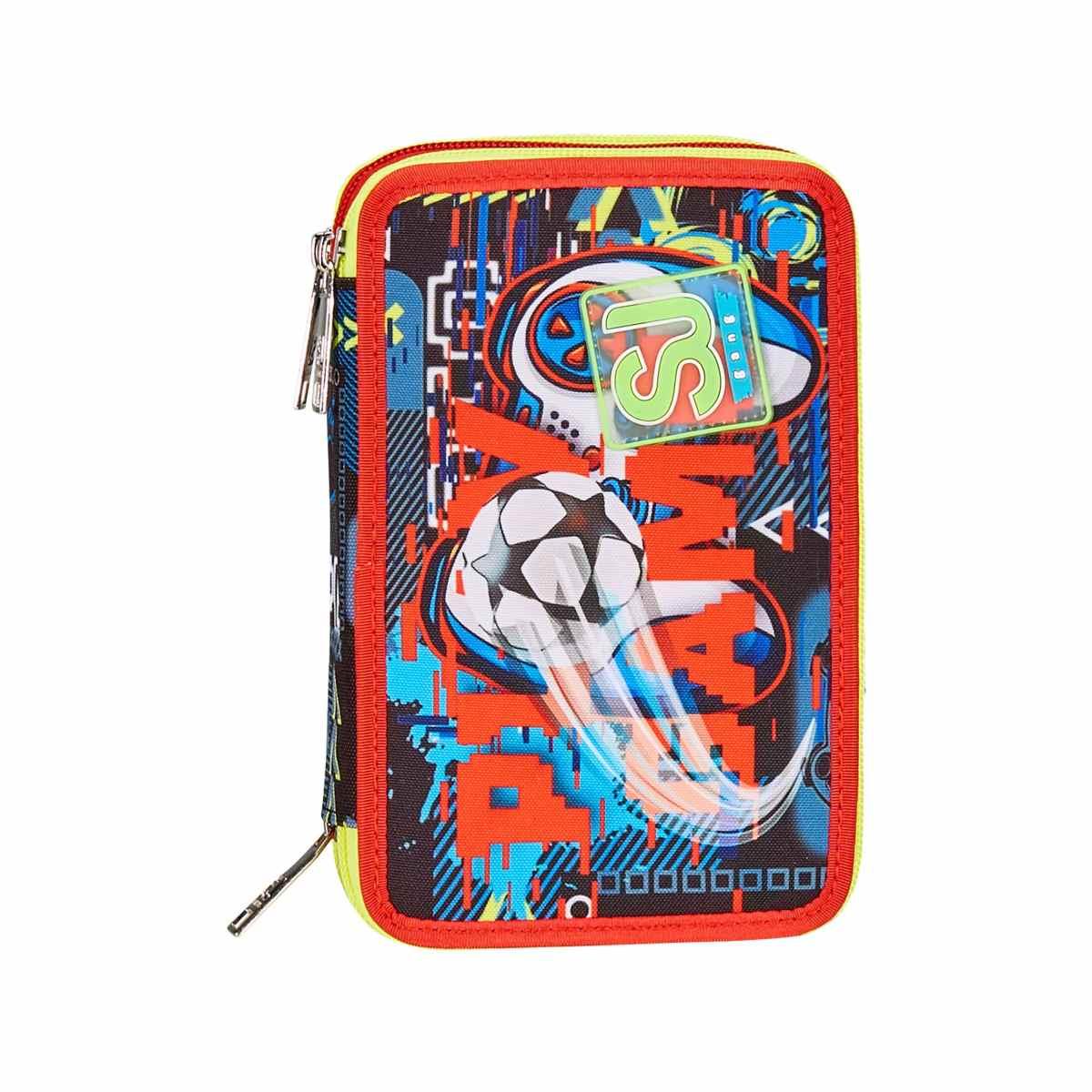 Sj gang  astuccio 3 zip funnygoal