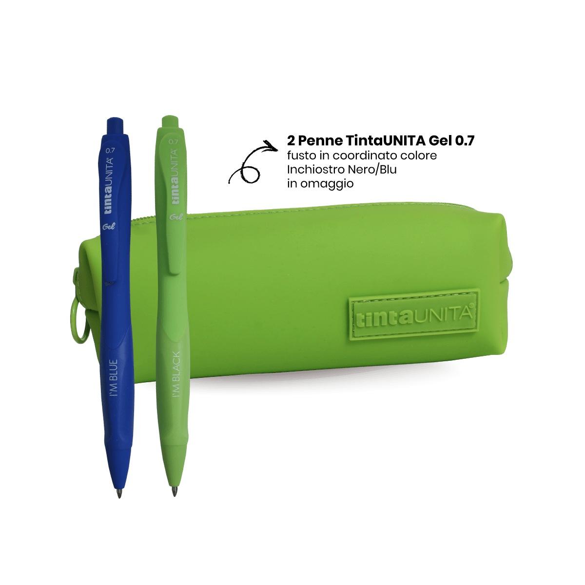 Bauletto con 2 penne i'm tintaunita gel 0,7 in silicone