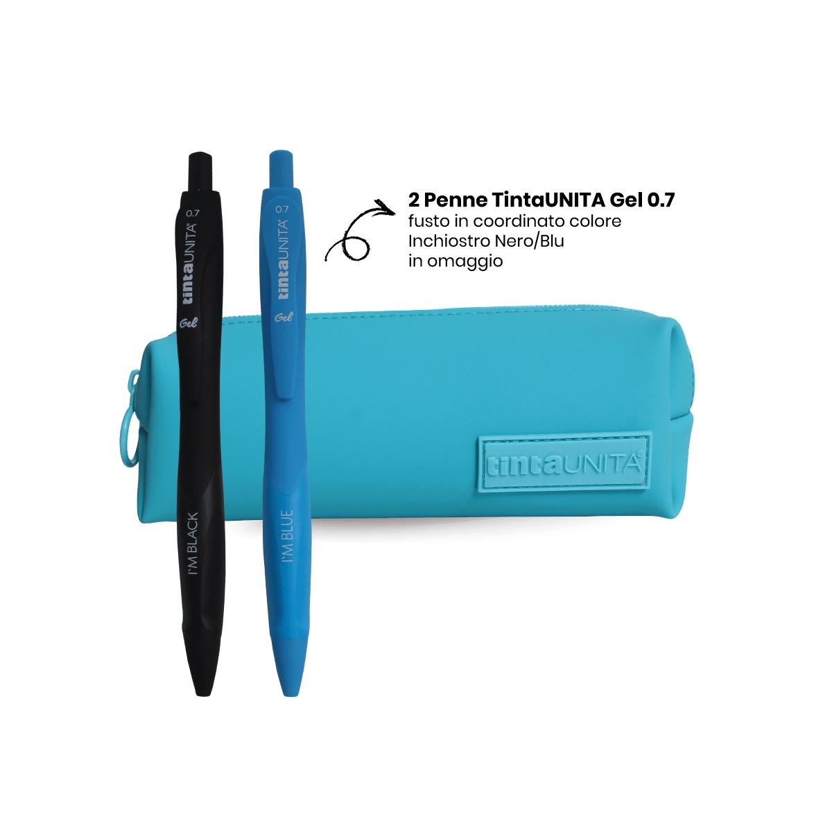 Bauletto con 2 penne i'm tintaunita gel 0,7 in silicone