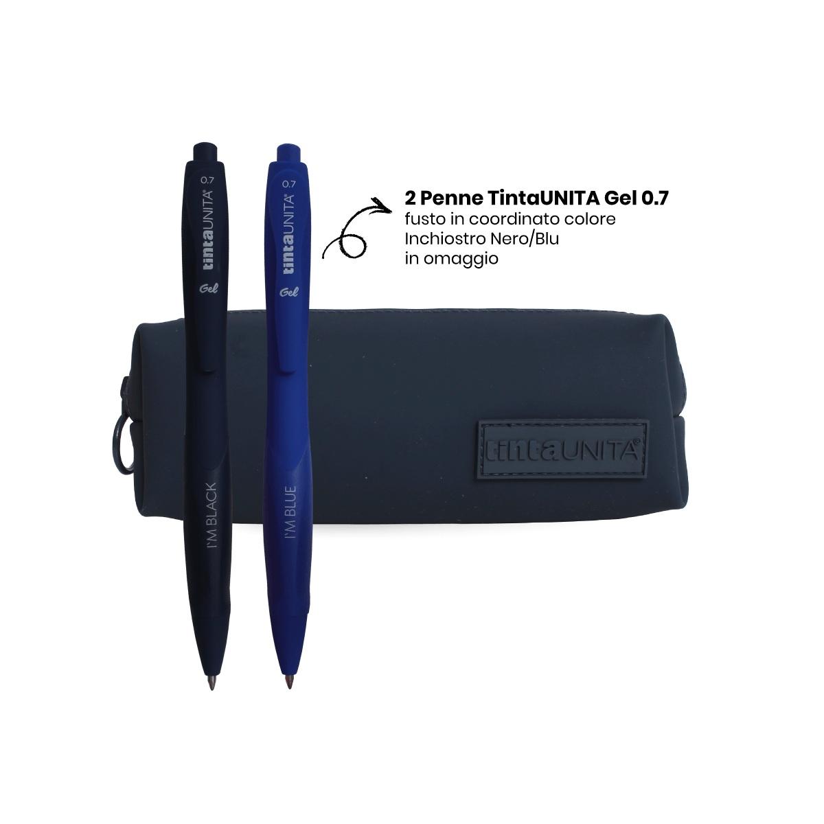 Bauletto con 2 penne i'm tintaunita gel 0,7 in silicone