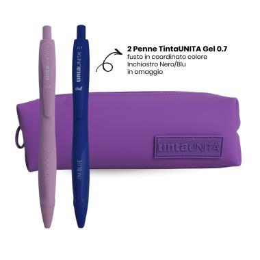 Bauletto con 2 penne i'm tintaunita gel 0,7 in silicone