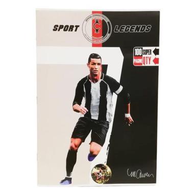 Maxi quaderno juve ronaldo a4 25+1 ff 100gr dport legend