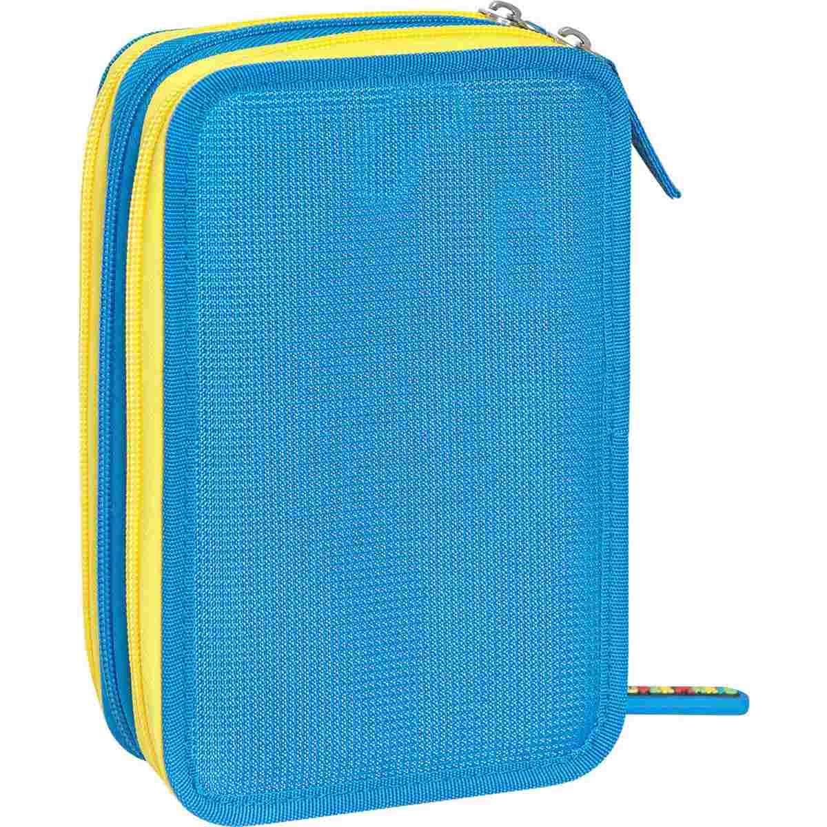 Astuccio 3 zip super mario blu/rosso/giallo