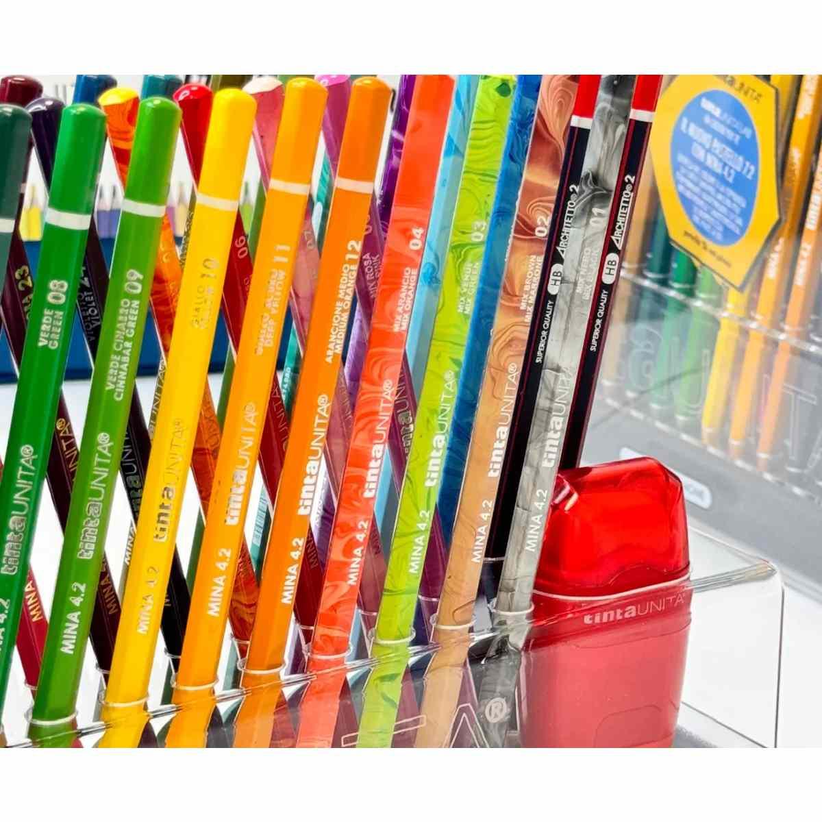 Color set gradient tintaunita - basetta pastelli gradient 51 pezzi