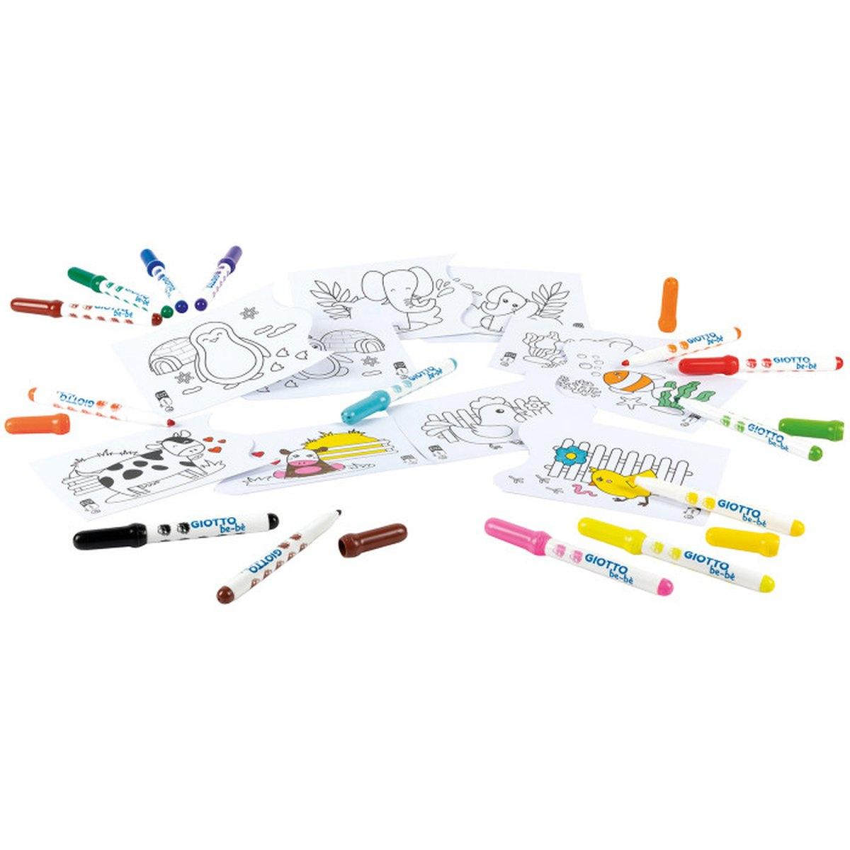 Giotto be-be' my first colouring play set