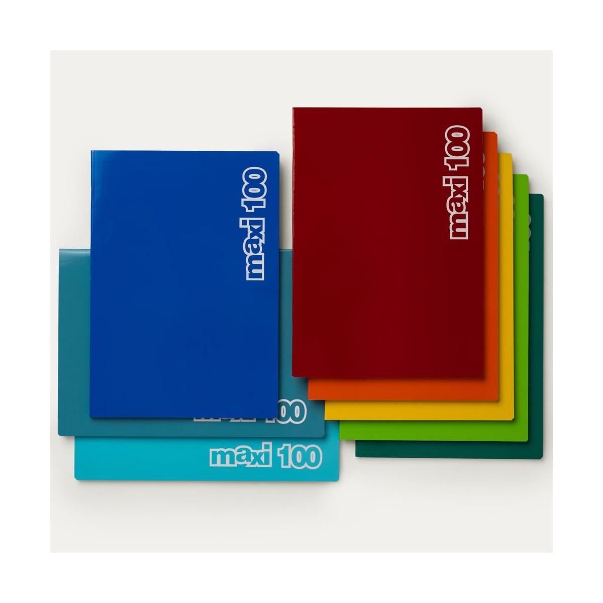 Favini quanderno maxi 100 a4 - 20+1 fg - monocolore