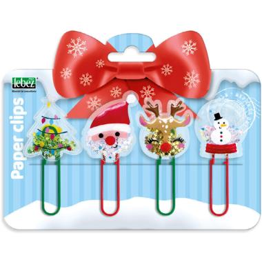 Clip natale set 4 soggetti