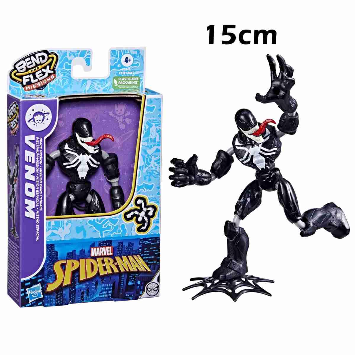 Personaggi bend and flex venom space spiderman