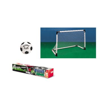Porta da calcio mini goal + palla in scatola 91x63cm