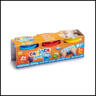 Carioca pasta da modellare baby do - 3 pz