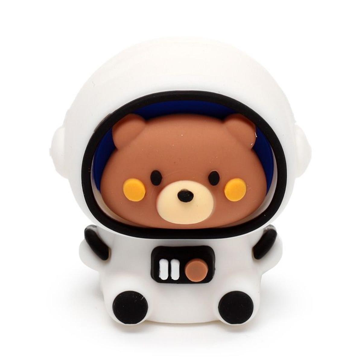 Temperamatite e gomma 2 in 1 - spazio - animali dolci