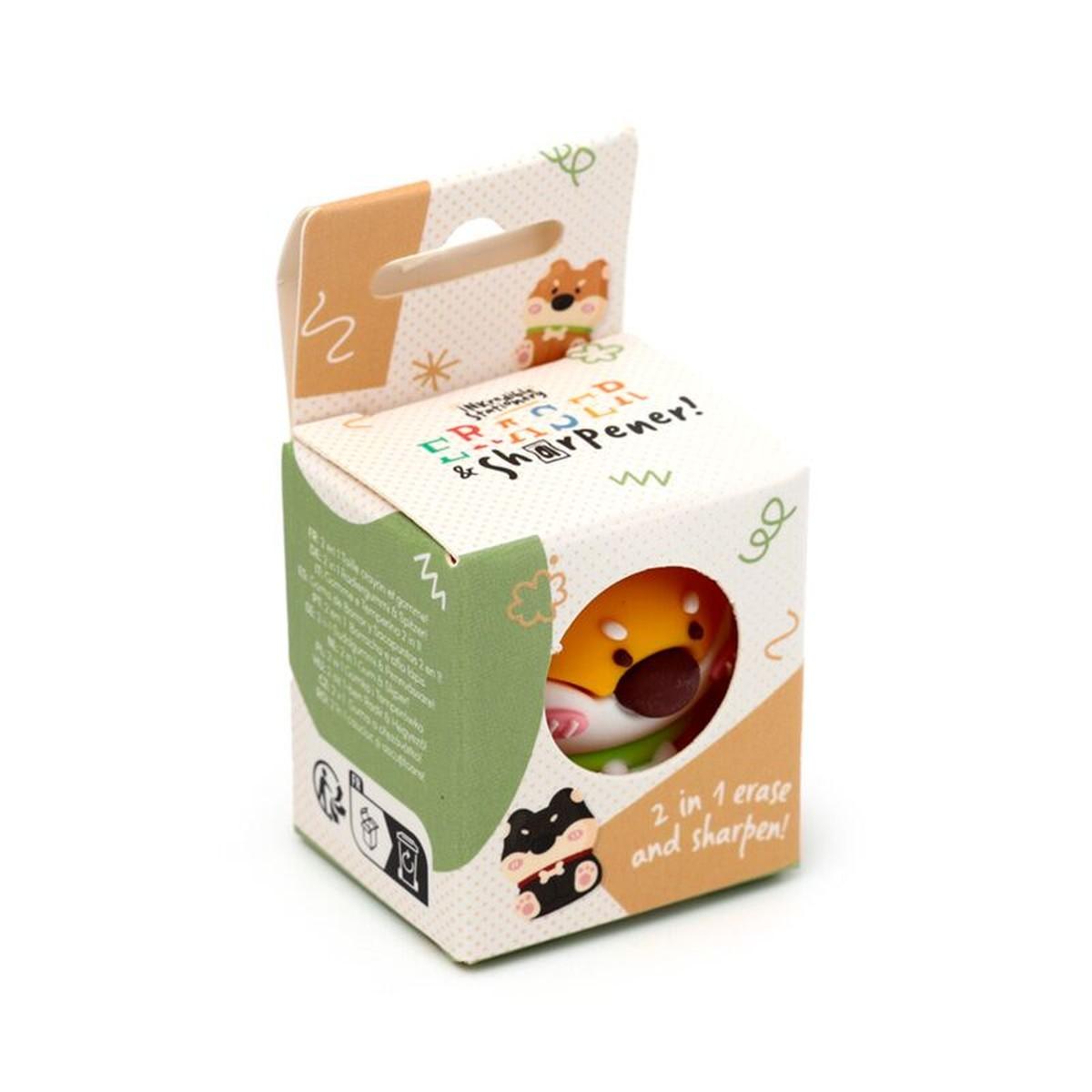 Temperamatite e gomma 2 in 1 - cani