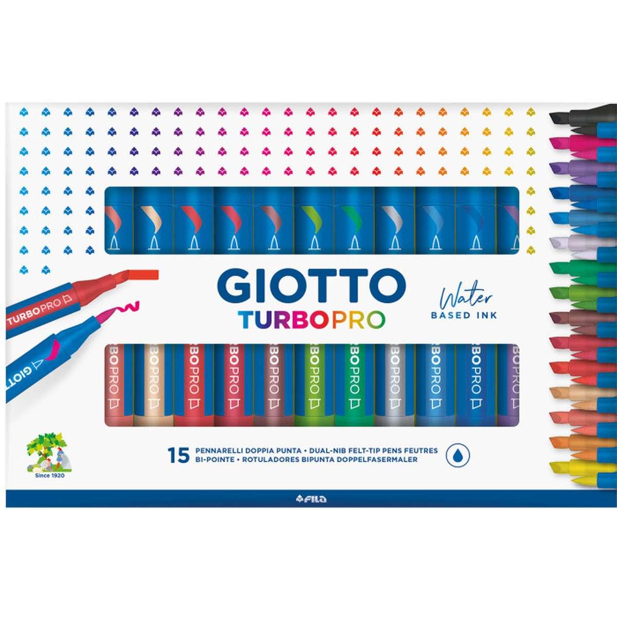 Expo pennarelli doppia punta giotto turbo pro fila