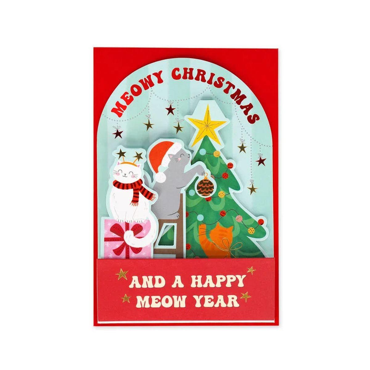 Biglietto pop up di natale