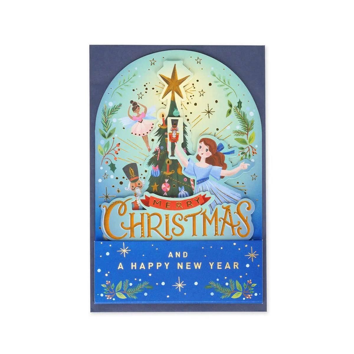 Biglietto pop up di natale