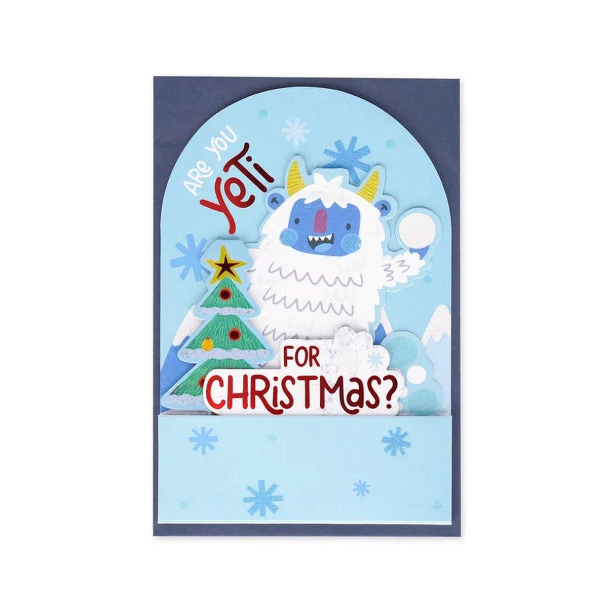 Biglietto pop up di natale