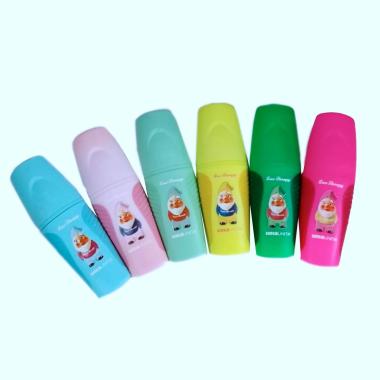 Set 6 mini evidenziatori tinta unita love therapy 7 nani